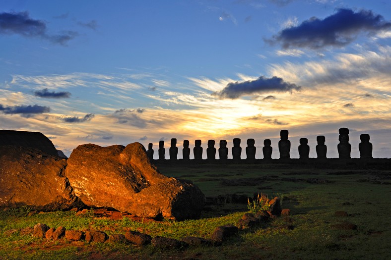 Wyspa Wielkanocna - moai