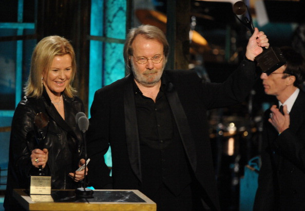 Anni-Frid Lyngstad i  Benny Andersson