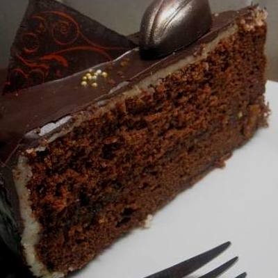 Marcipános sacher torta