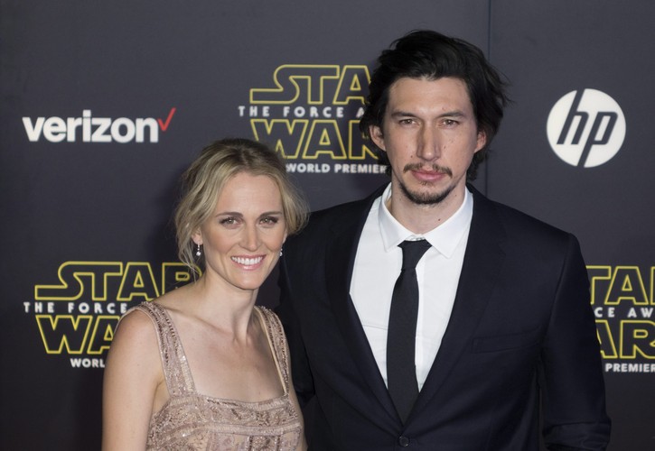Adam Driver z żoną Joanne Tucker