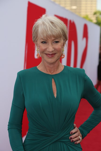 Helen Mirren na premierze filmu "RED 2"