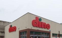 Dino przygotowuje się na zderzenie z Biedronką