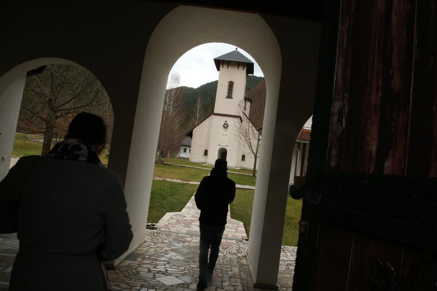 Manastir gde je ubijen monah.