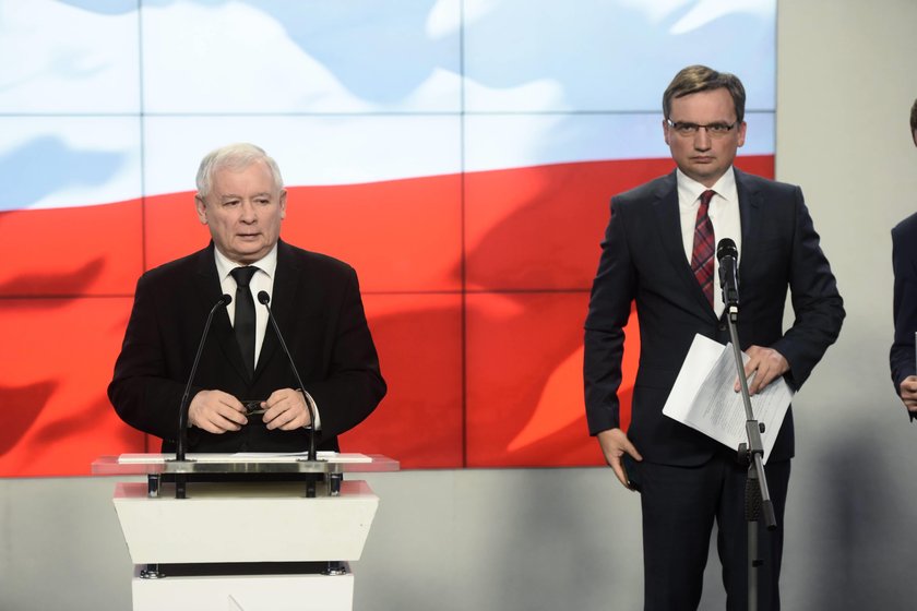 Jarosław Kaczyński i Zbigniew Ziobro