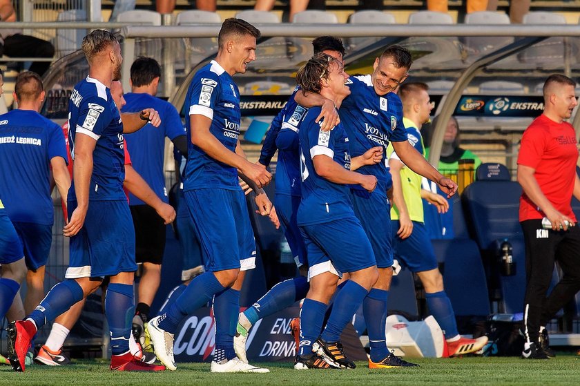 Pilka nozna. Ekstraklasa. Miedz Legnica - Pogon Szczecin. 20.07.2018