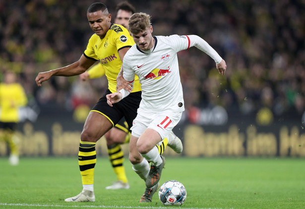 Bundesliga. Borussia Dortmund zremisowała z liderem, Werner dogonił Lewandowskiego