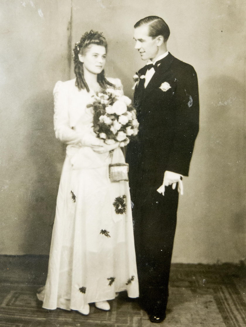 Elżbieta Baryń i jej mąż