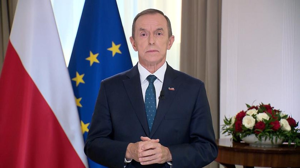 Orędzie Tomasz Grodzki.