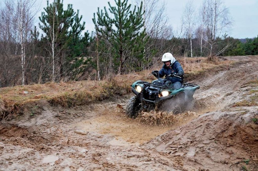 Yamaha Grizzly 550 STD: Grizzly atakuje