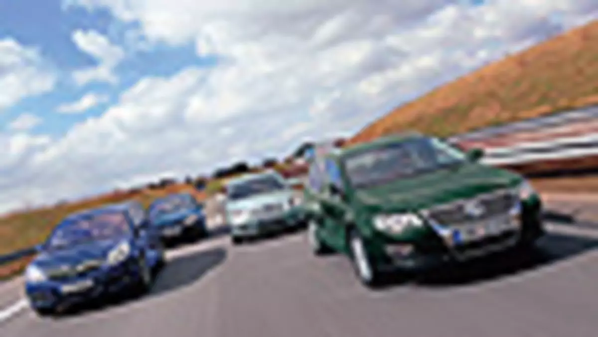 VW Passat, Opel Vectra, Toyota Avensis, Renault Laguna - Szybkie i pojemne