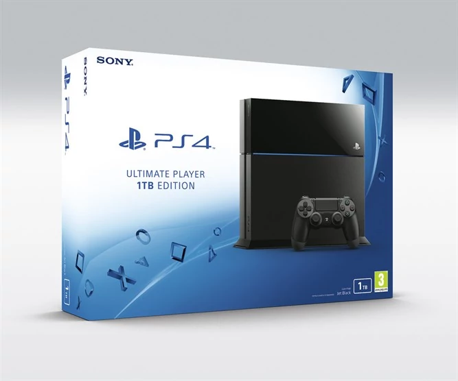 PS4 Ultimate Player Edition z dyskiem o pojemności 1 TB