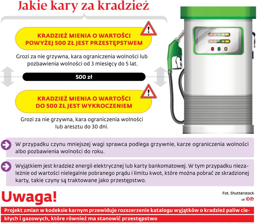 Jakie kary za kradzież