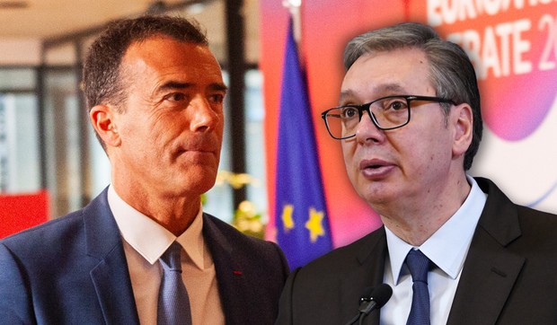 Aleksandar Vučić i Sandro Goci