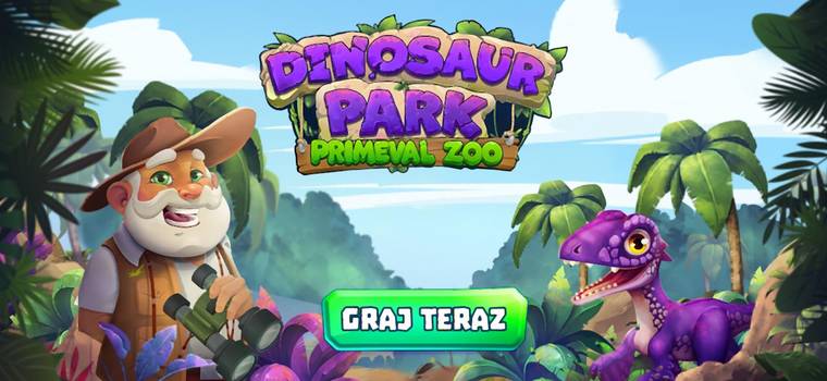Chcesz hodować prawdziwe dinozaury? W Dinosaur Park – Primeval Zoo zarządzasz parkiem rozrywki z prehistorycznymi gadami