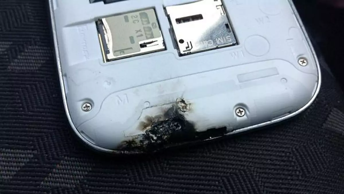 Samozapłon Galaxy S III był oszustwem