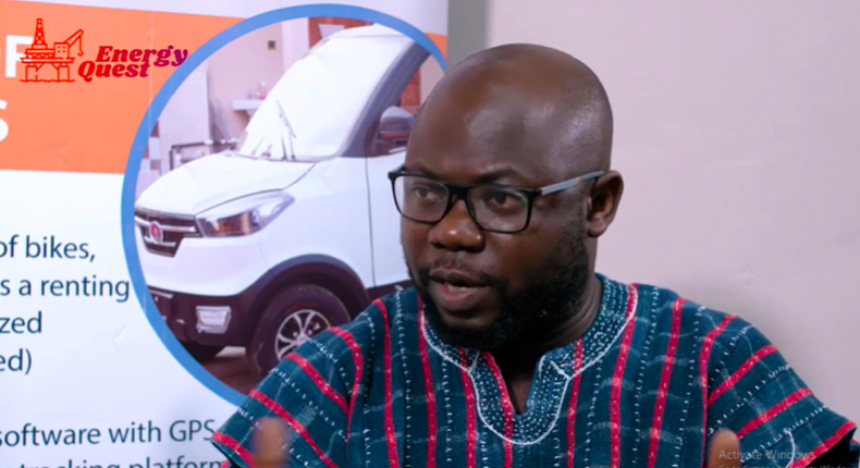 Chief Executive Officer of Solar Taxi, a Ghanaian electric vehicles (EV) company, Jorge Appiah 