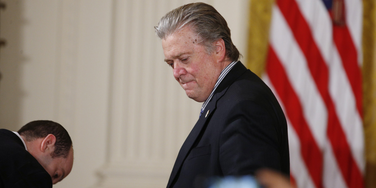 The elevation of Steve Bannon to the National Security Council was reportedly amplified by a copy-paste error