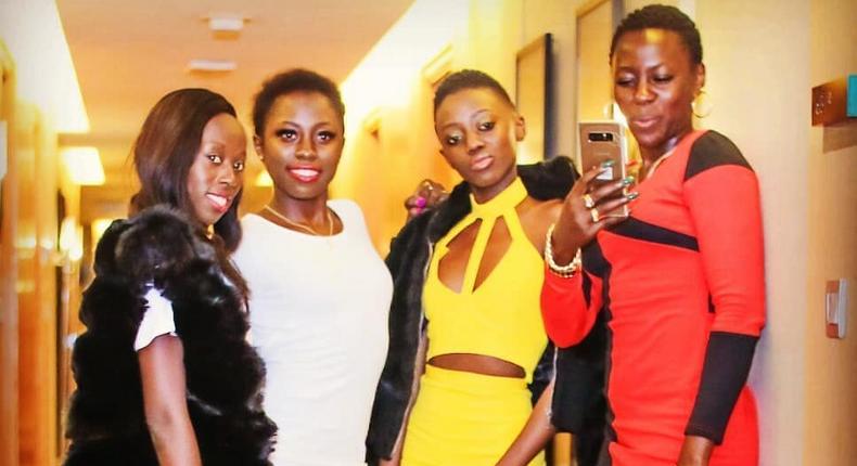 Akothee and her daughters  (Instagram)