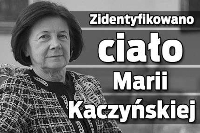 Zidentyfikowano ciało Marii Kaczyńskiej