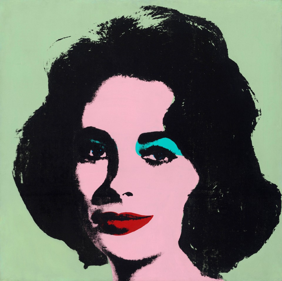 Andy Warhol, "Liz #3, [Early Colored Liz]" (1963). Z kolekcji Stefana T. Edlisa