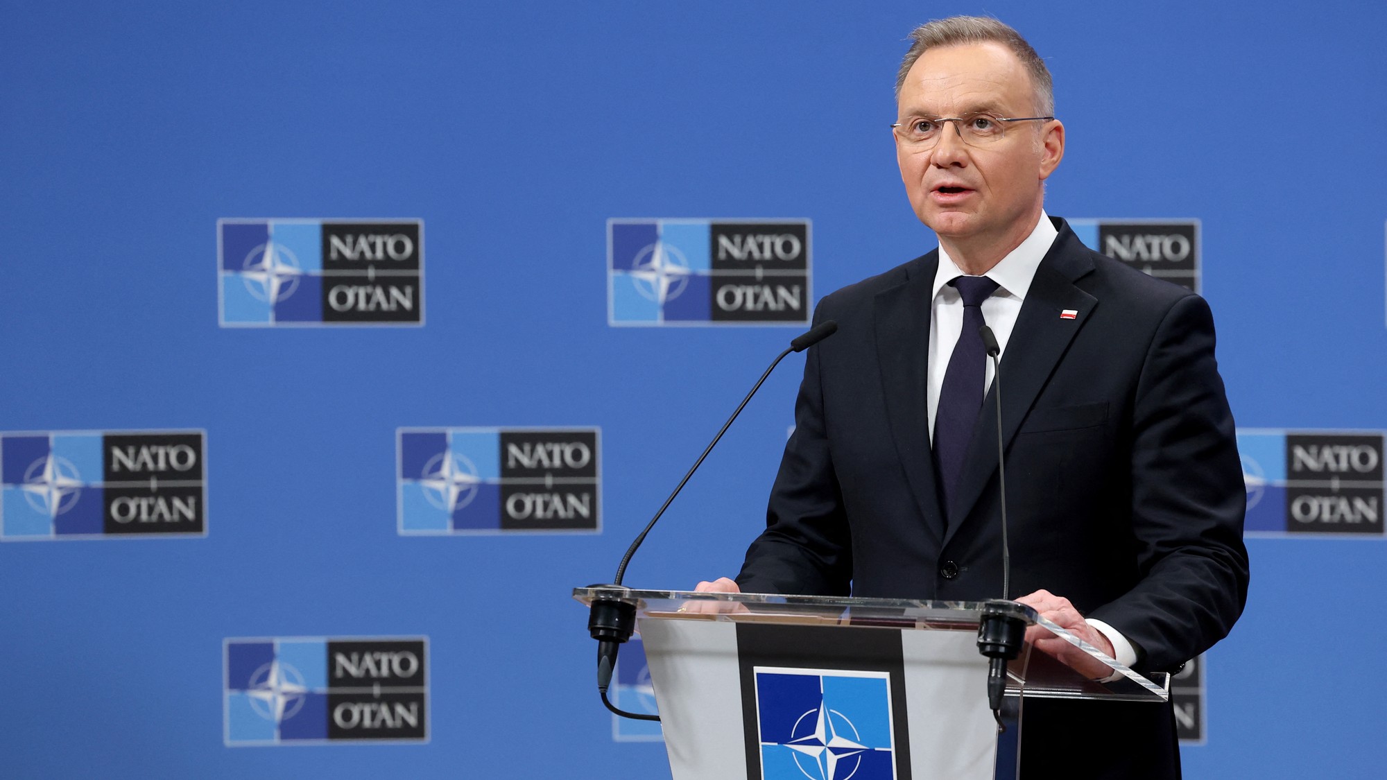 Poľský prezident Andrzej Duda, REUTERS/Yves Herman