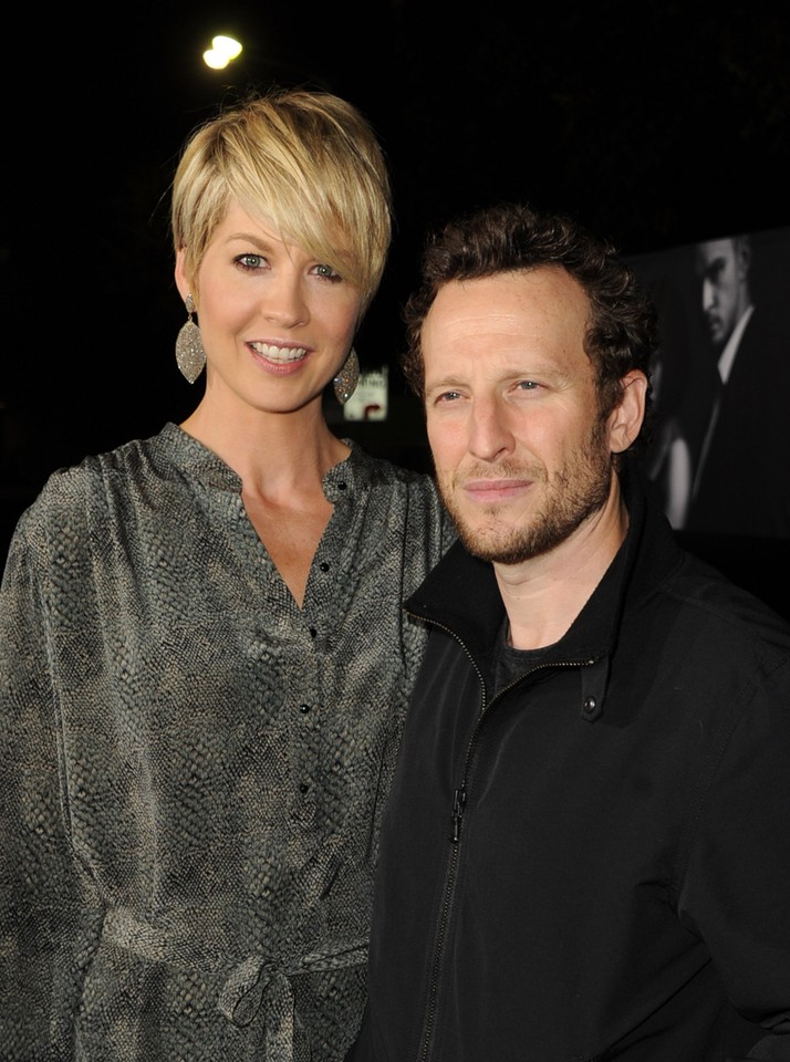 Jenna Elfman i Bodhi Elfman, fot. Getty Images