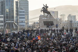Mongolska mafia węglowa ukradła surowiec za 12,9 mld dol. Protesty w stolicy kraju