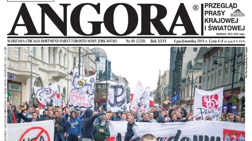 Szokująca okładka tygodnika Angora!