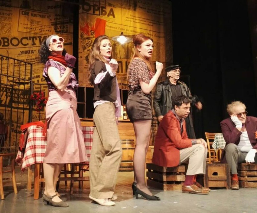 "Kafanica, ludnica, sudnica" Šabačkog pozorišta