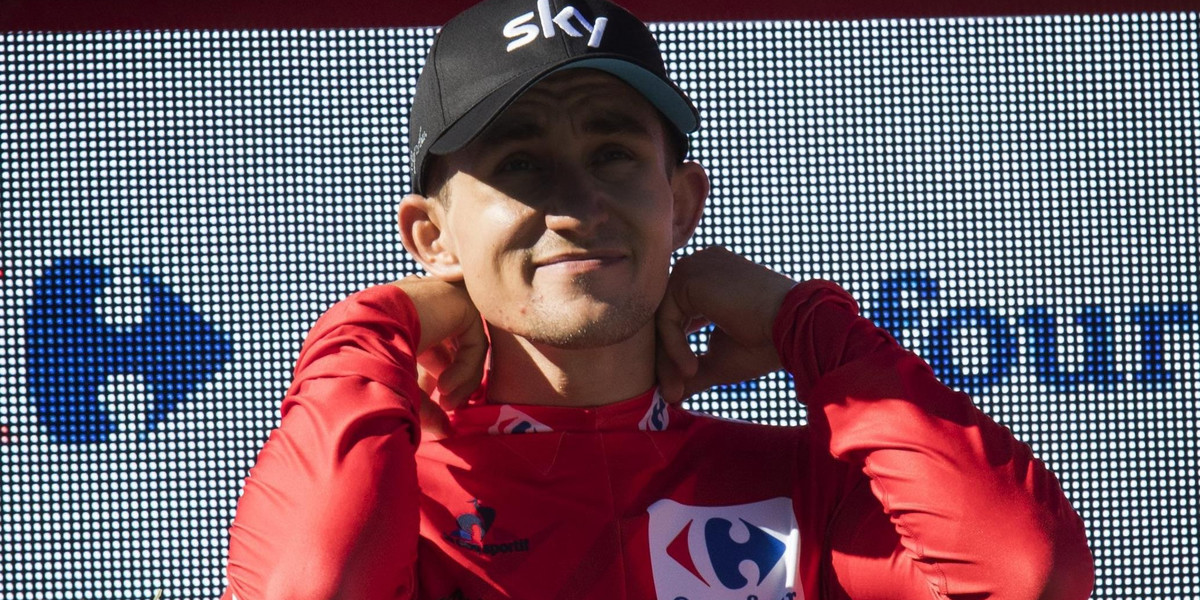 Michał Kwiatkowski liderem Vuelta a Espana! Historyczny sukces