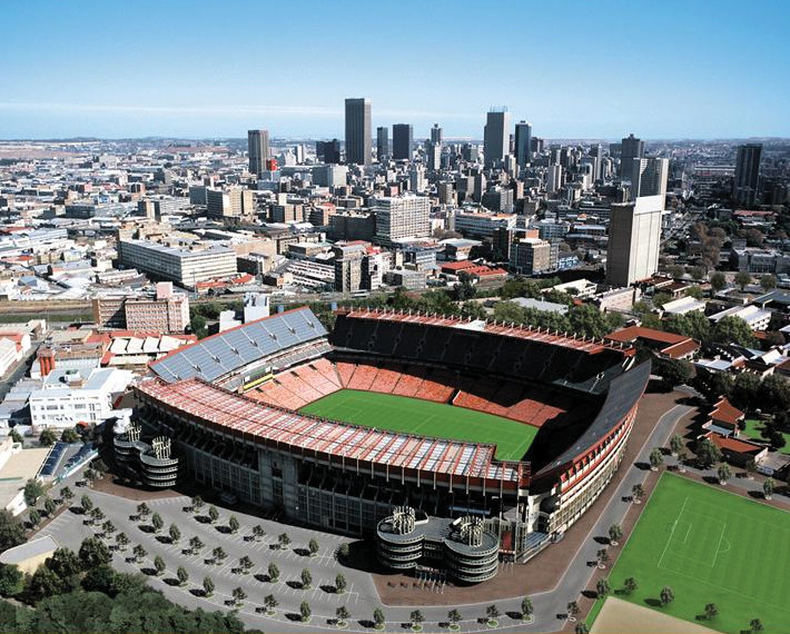 Stadion Ellis Park, Johannesburg (pojemność: 63 tys. krzesełek). Fot. Local Organising Committee, MediaClubSouthAfrica.com