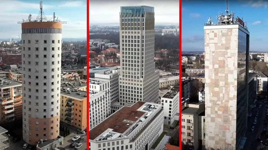 Najwyższe budynki w Krakowie 