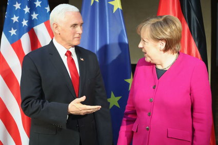 Starcie Merkel vs. Pence w sprawie Nord Stream 2