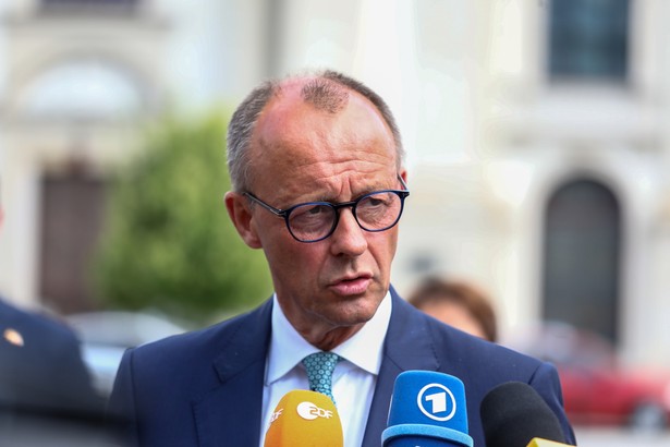 Friedrich Merz w Warszawie