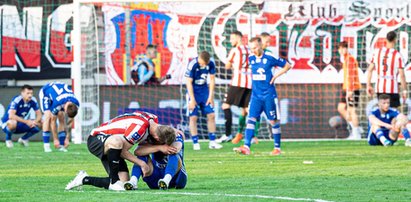 Łzy na boisku w Krakowie. Płakali piłkarze Wisły Płock i Cracovii