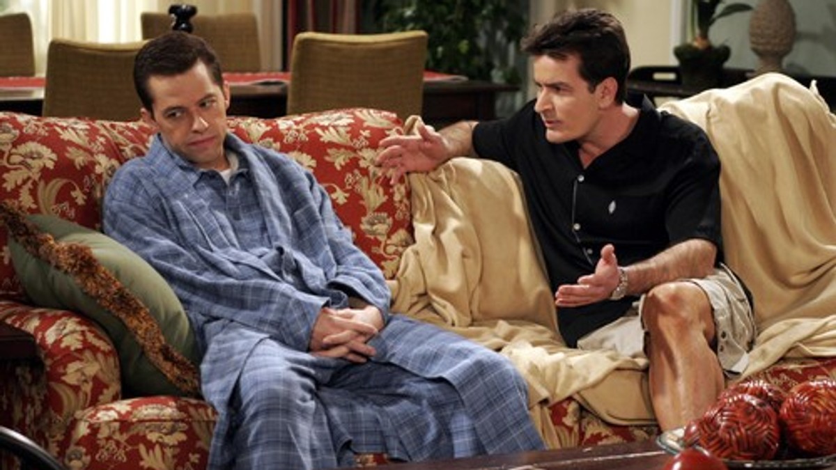 Alan i Čarli u seriji "Dva i po muškarca"