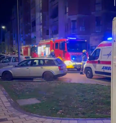 Požar u Novom Sadu