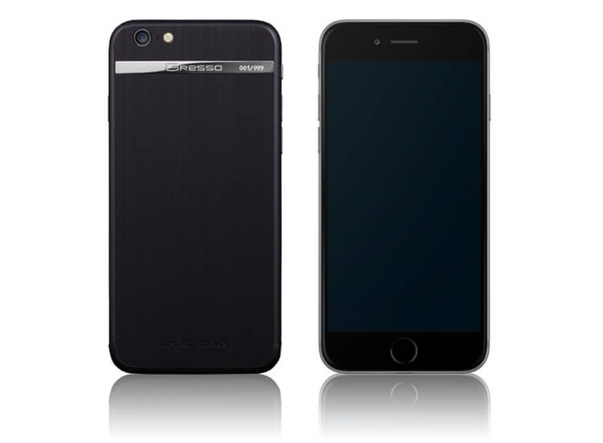 Poprawiony iPhone to propozycja dla tych, którzy chcą korzystać ze sprawdzonych rozwiązań. W luksusowej obudowie powlekanej tytanem znajdziemy poczciwego (i już leciwego) iPhone’a 6. Producent chwali się, że każdy egzemplarz polerowany był przez 3 godziny. Po co? Żeby otrzymać oczekiwaną fakturę metalu. Cena? 5 tys. dolarów.