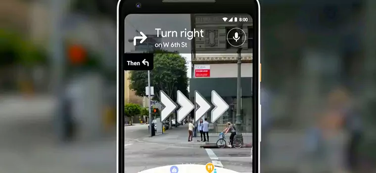 Mapy Google na Androida i iOS doczekały się nawigacji AR. Funkcja pojawi się też w Polsce