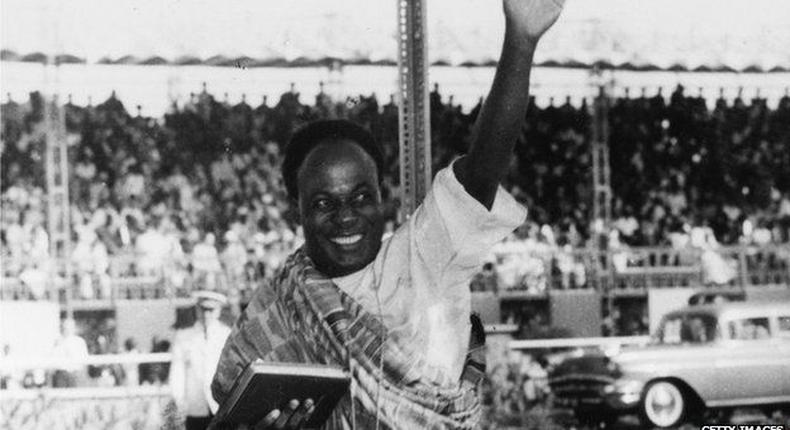 Dr. Kwame Nkrumah, Sworn in as President