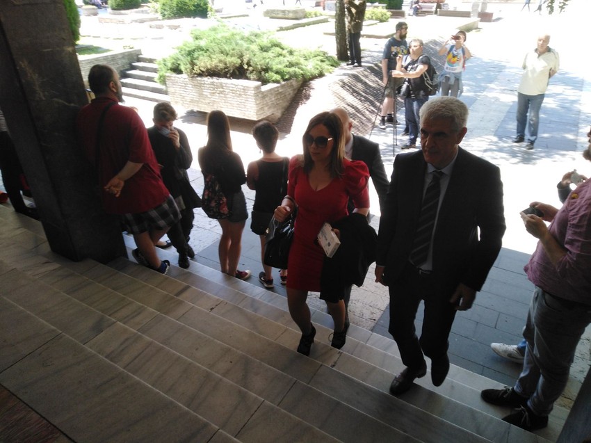 Marija Lukić sa advokatom