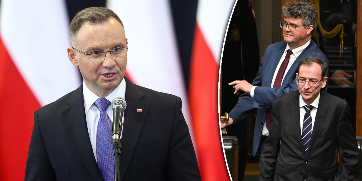 Prezydent ponownie zabrał głos na temat Wąsika i Kamińskiego. 
