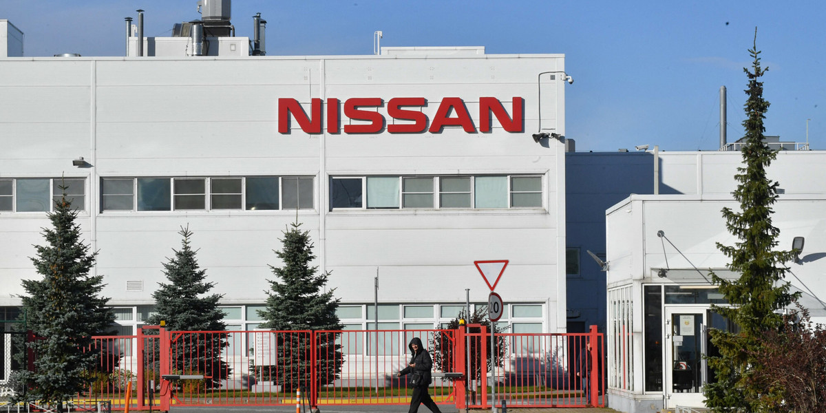 Fabryka Nissana w Sankt Petersburgu. 