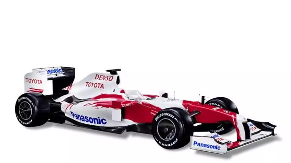 Formuła 1 - bolid Toyota