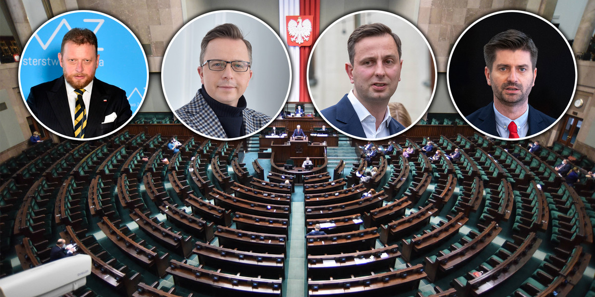 Podczas debaty o epidemii na sali zabrakło wielu posłów. Jak tłumaczą swą nieobecność?