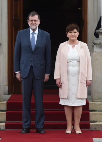 Beata Szydło i Mariano Rajoy