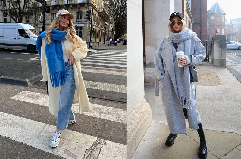 Ako nosiť šál túto zimu.