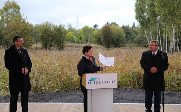 Beata Szydło: Rozpoczynamy realizację programu Mieszkanie plus