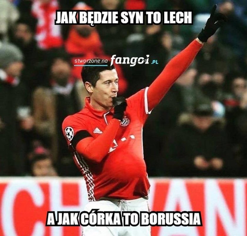 Żona Lewandowskiego w ciąży. Zobacz memy