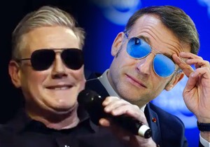 Kir Stramer i Emanuel Makron